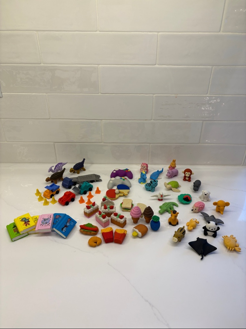 Assorted Kids Toy Erasers